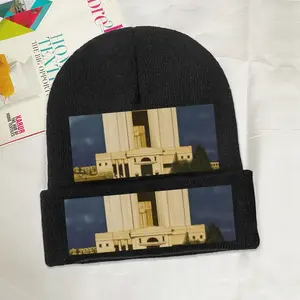 Old Jerusalem The Third Themple Knit Cap