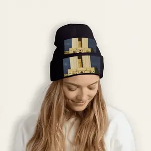 Old Jerusalem The Third Themple Knit Cap