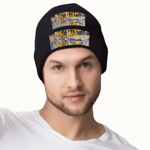 Harbor In The South Of France Knit Cap