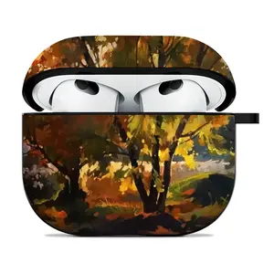 Autumn Sunset Airpods 3 Case (Hard Shell, Black)