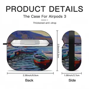 Seascape Airpods 3 Case (Hard Shell, Black)