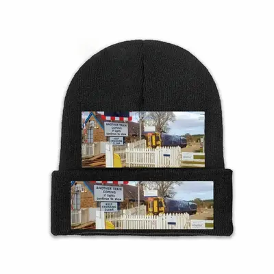 Arrival At Forsinard Station Knit Cap