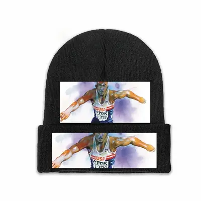 Leaping Over Boundaries Knit Cap