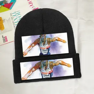 Leaping Over Boundaries Knit Cap