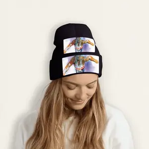 Leaping Over Boundaries Knit Cap