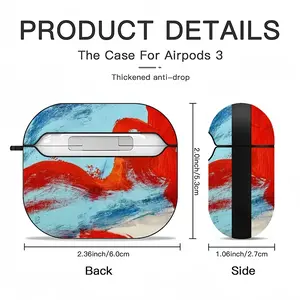 Hurted Feelings Airpods 3 Case (Hard Shell, Black)