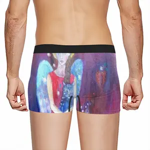 Men Angel With Cat Underpant