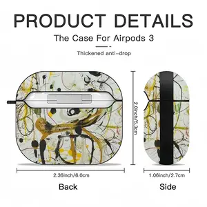 Cheer Me Up Airpods 3 Case (Hard Shell, Black)