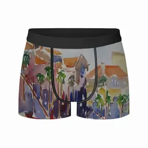 Men Sanary Sur Mer A Mediterranean Harbour Underpant