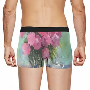 Men Still Life With Peonies Underpant