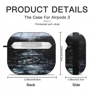 Moonlit Path Airpods 3 Case (Hard Shell, Black)