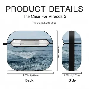 Atlantic Coast - Thurso Airpods 3 Case (Hard Shell, Black)