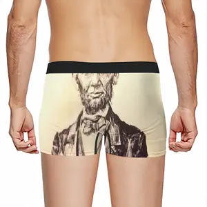 Men President Abraham Lincoln Underpant