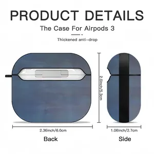 Midnight Stroll Airpods 3 Case (Hard Shell, Black)