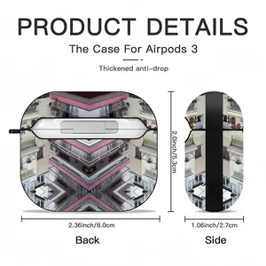 Fraise 4 Airpods 3 Case (Hard Shell, Black)