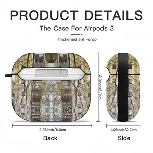 Dantelle 3 Airpods 3 Case (Hard Shell, Black)