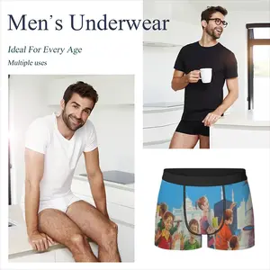 Men Painting The Dream World Underpant