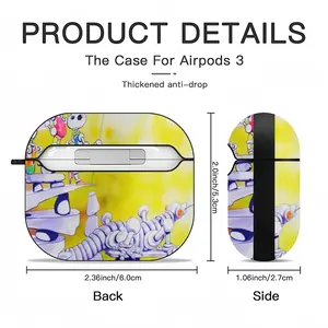 Battlements Airpods 3 Case (Hard Shell, Black)