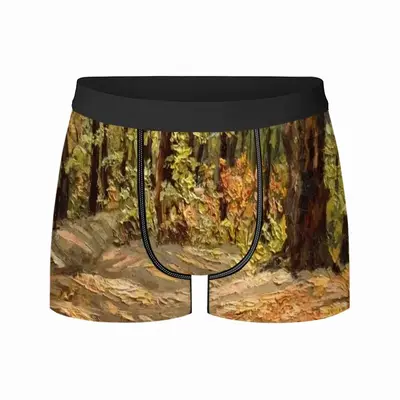 Men Famous Forest Trail Impasto Underpant