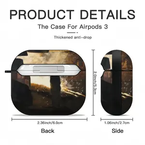 Blast Furnace Breath Airpods 3 Case (Hard Shell, Black)