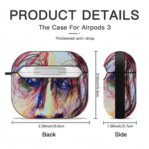 Greet Greet Greet Airpods 3 Case (Hard Shell, Black)