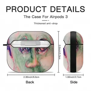 Hello Airpods 3 Case (Hard Shell, Black)