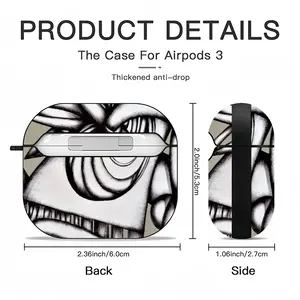 Sd Space3 Airpods 3 Case (Hard Shell, Black)