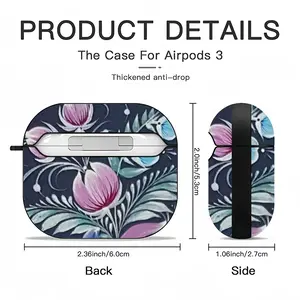 Night Pleasure Airpods 3 Case (Hard Shell, Black)