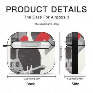 Wwf California Condor Airpods 3 Case (Hard Shell, Black)