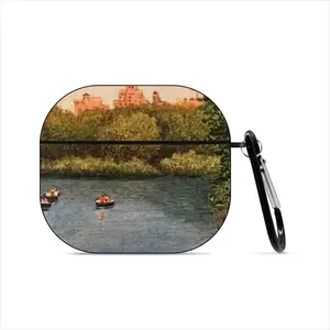 Boats In Central Park Airpods 3 Case (Hard Shell, Black)