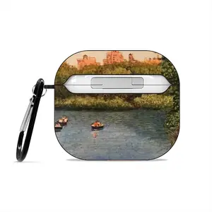 Boats In Central Park Airpods 3 Case (Hard Shell, Black)