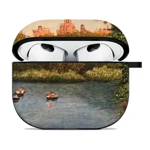 Boats In Central Park Airpods 3 Case (Hard Shell, Black)