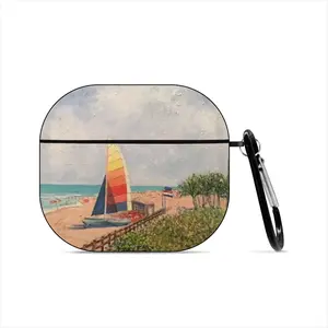 Sailboat On Miami Beach Airpods 3 Case (Hard Shell, Black)