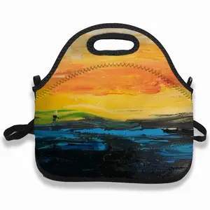 Small Sailboat On The High Seas Before The Storm Children's Lunch Bag