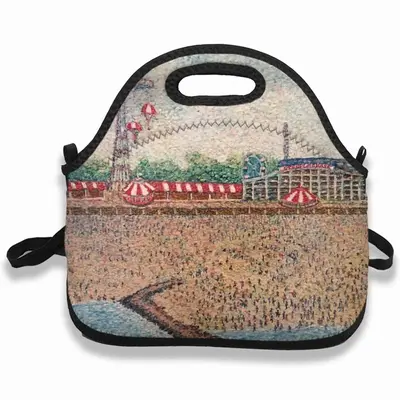 Coney Island In Oil Children's Lunch Bag