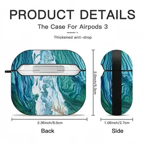 Cascading Airpods 3 Case (Hard Shell, Black)