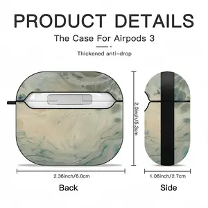 Close Up Cat Airpods 3 Case (Hard Shell, Black)