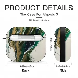 Broken Wing Airpods 3 Case (Hard Shell, Black)