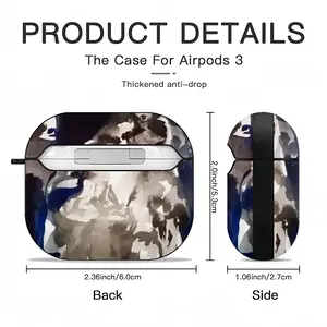 Sisters B Airpods 3 Case (Hard Shell, Black)