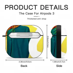 Blonde Airpods 3 Case (Hard Shell, Black)