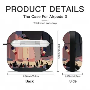 Faubourg St Honore Airpods 3 Case (Hard Shell, Black)