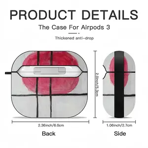 Stringed Instrument Airpods 3 Case (Hard Shell, Black)