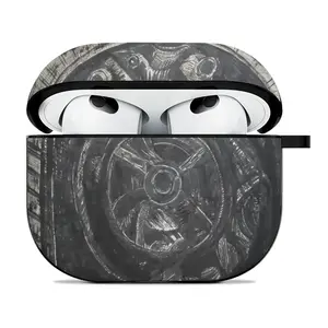 Death Helmet Airpods 3 Case (Hard Shell, Black)