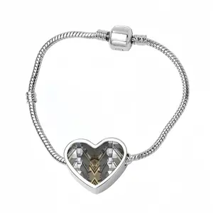 Maya 1 Heart Shaped Nnake Bone Bracelet