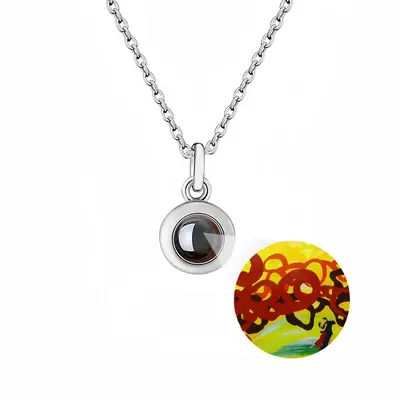 Tango 3 Titanium Steel Projection Necklace