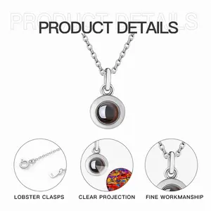 Aventure Titanium Steel Projection Necklace