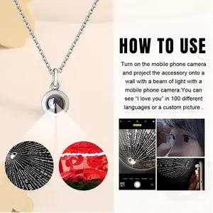 The Rip Titanium Steel Projection Necklace