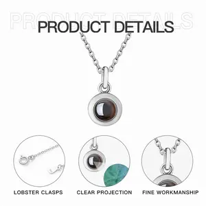 Growth 266 Seconds Titanium Steel Projection Necklace