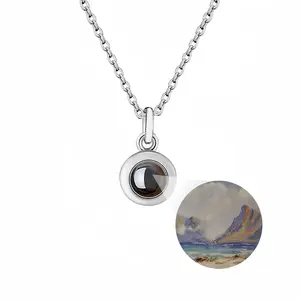 Houtbay Cape Town Titanium Steel Projection Necklace