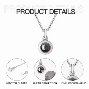 Houtbay Cape Town Titanium Steel Projection Necklace